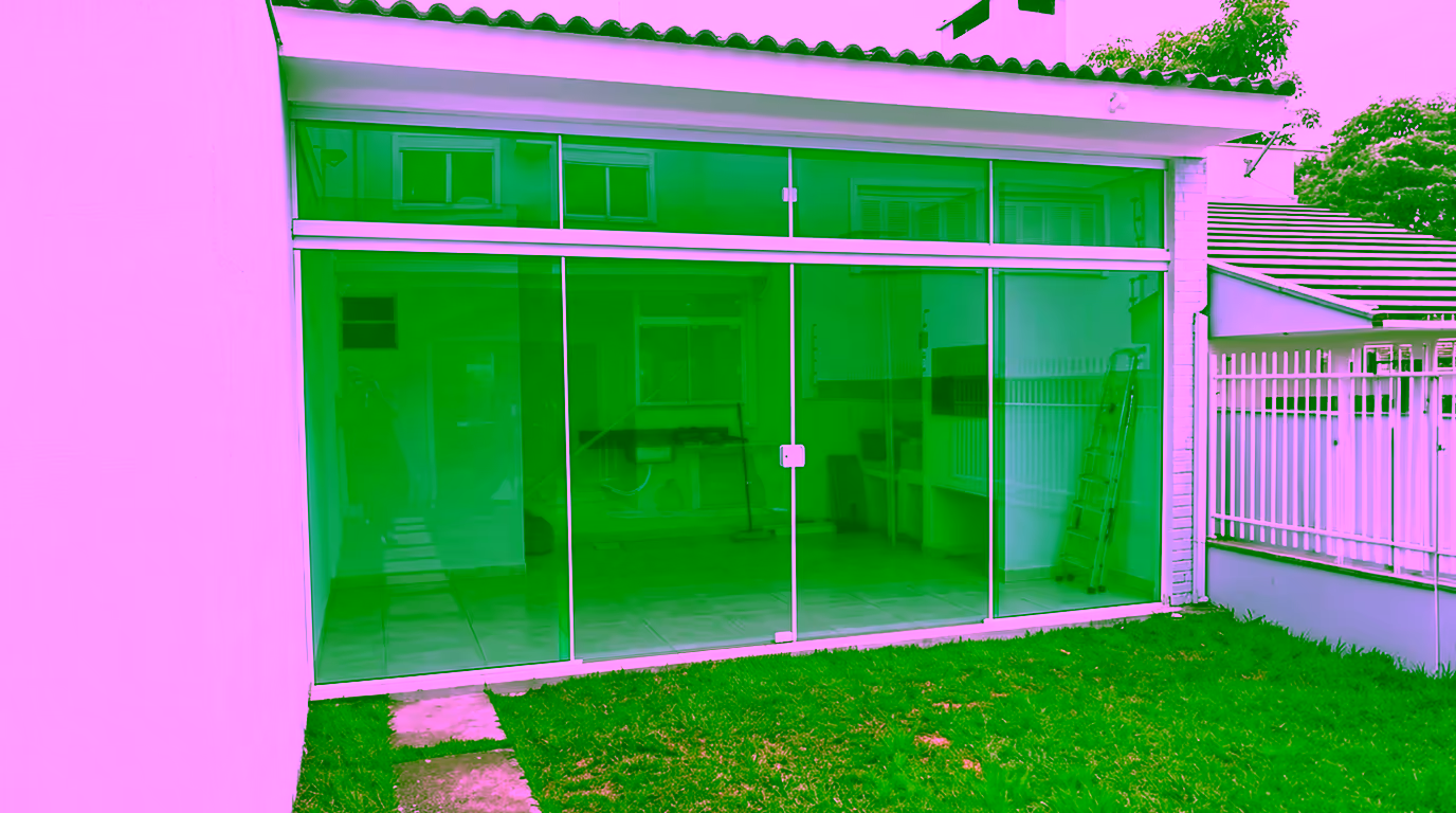 Porta Blindex Verde